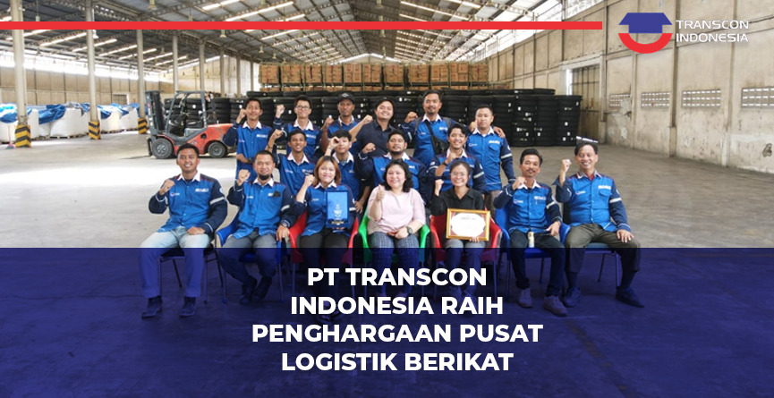 PT Transcon Indonesia Raih Penghargaan Pusat Logistik Berikat Terbaik